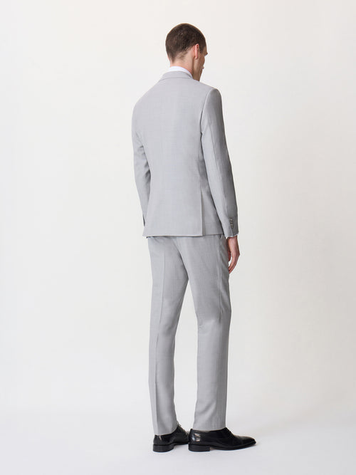Costume 2 pièces slim en laine grise - 2 - Father & Sons   - 14 