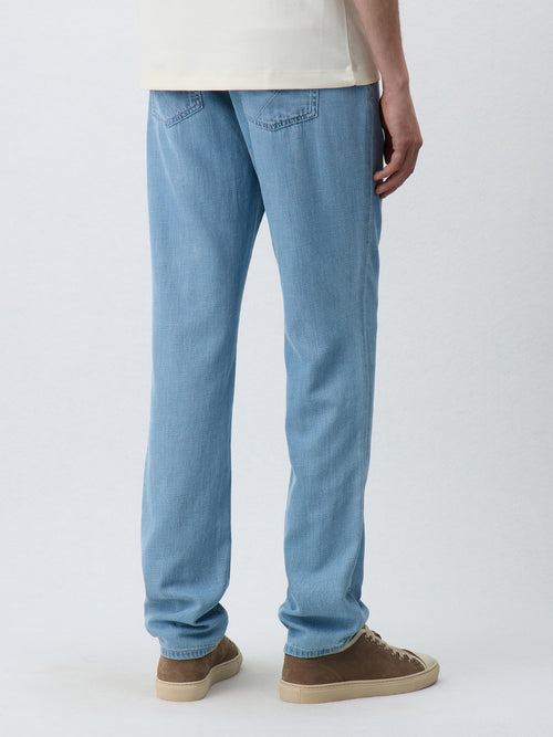 Jean Jack Regular bleu ciel - 2 - Father & Sons   - 11 