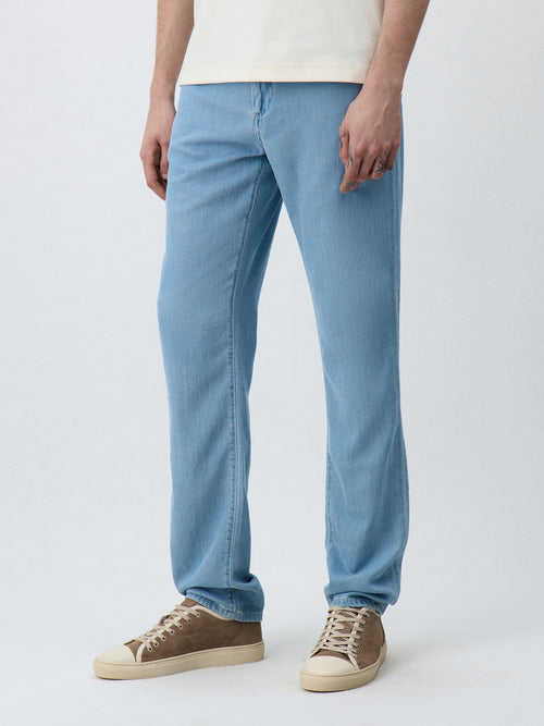 Jean Jack Regular bleu ciel - 1 - Father & Sons   - 11 