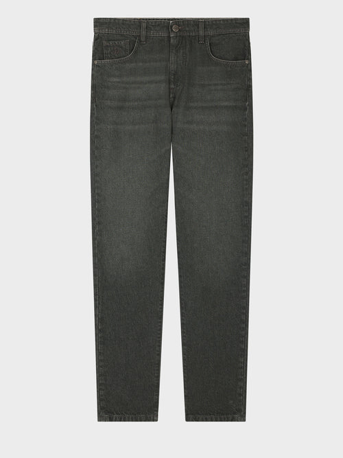 Jean Jack semi regular en coton kaki - Father & Sons   - 5 