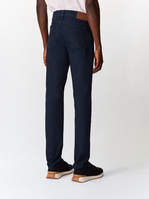 Jean Jody slim en coton stretch bleu marine - 2 - Father & Sons   - 10 