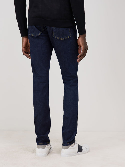 Jean skinny en coton stretch bleu brut - 2 - Father & Sons   - 12 