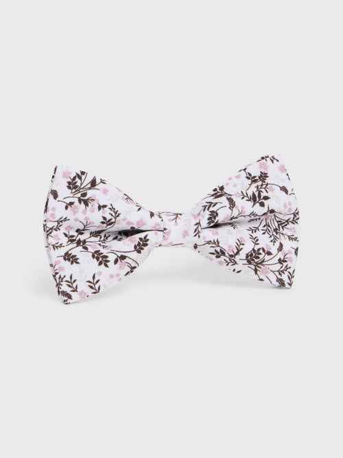 Noeud papillon à motif fleuri rose - Father & Sons   - 1 