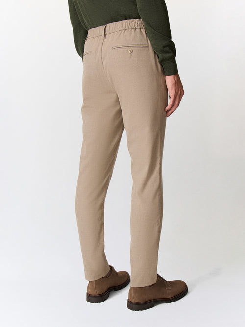 Pantalon casual slack slim beige - Father & Sons   - 2 