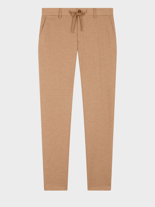 Pantalon casual slack slim camel - Father & Sons   - 5 