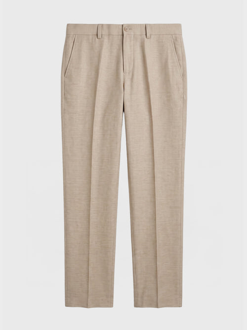 Pantalon coordonnable slim beige - Father & Sons   -  