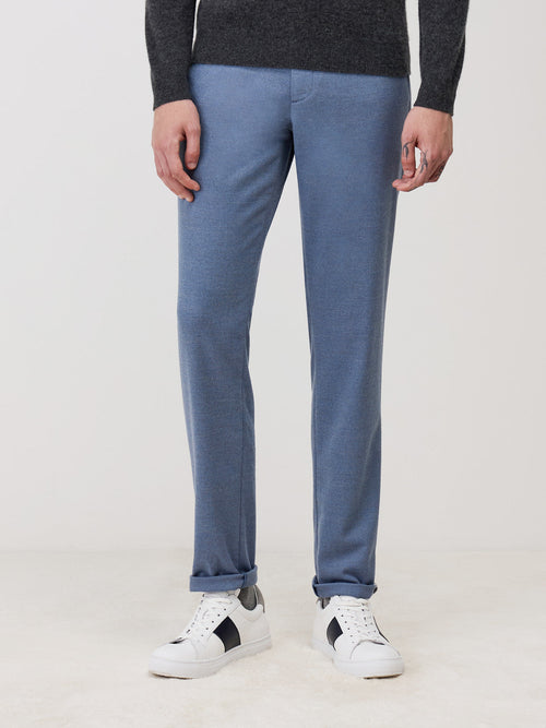 Chino slack skinny bleu turquin - Father & Sons   - 1 