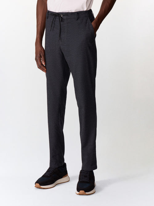 Pantalon casual slack slim bleu indigo - Father & Sons   -  