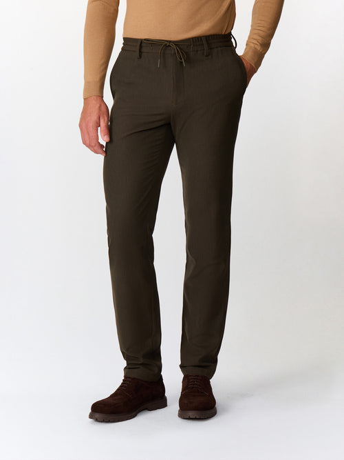 Pantalon casual slack slim kaki - Father & Sons   - 1 