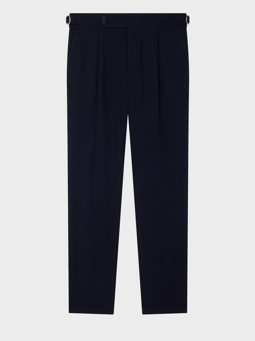 Chino slack semi regular bleu marine - Father & Sons   - 5 