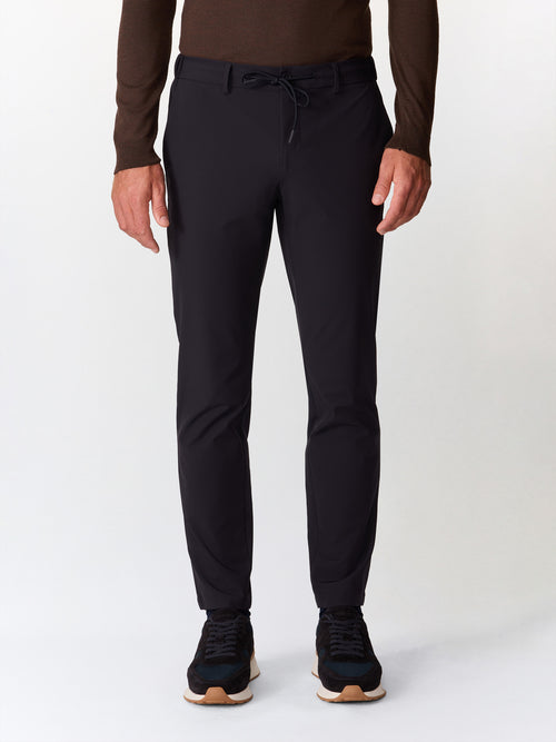 Pantalon coordonnable casual bleu marine - Father & Sons   -  