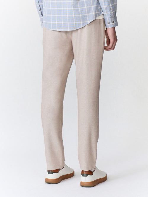 Pantalon casual slack regular beige - 2 - Father & Sons   - 11 