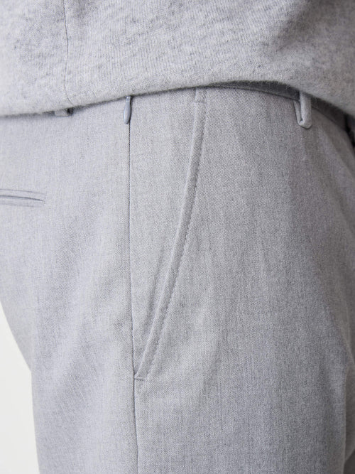 Pantalon casual slack regular gris - Father & Sons   - 3 