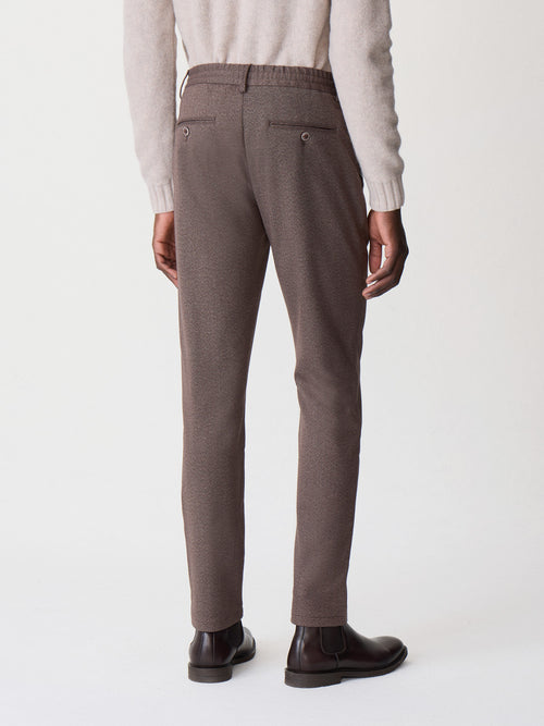Pantalon casual slack regular marron - 2 - Father & Sons   - 20 