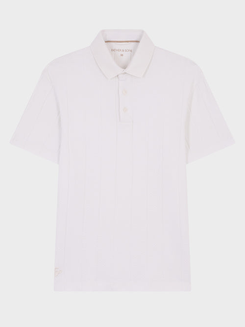 Polo regular en coton écru - Father & Sons   - 5 