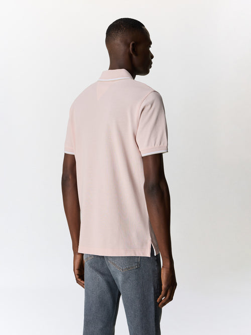 Polo slim en coton rose - 2 - Father & Sons   - 4 