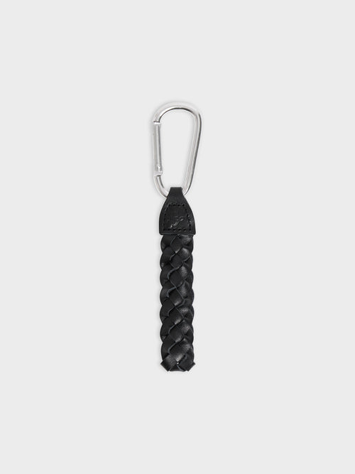 Porte-clés en cuir noir - 1 - Father & Sons   - 2 