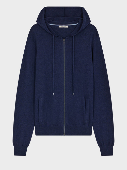 Sweat à capuche zippé homme casual | 1902 Sweat à capuche zippé homme casual | 1902