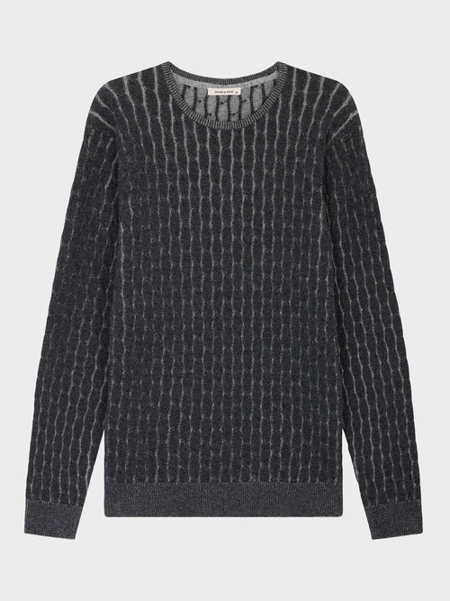 Pull col rond anthracite - 1 - Father & Sons   - 19 