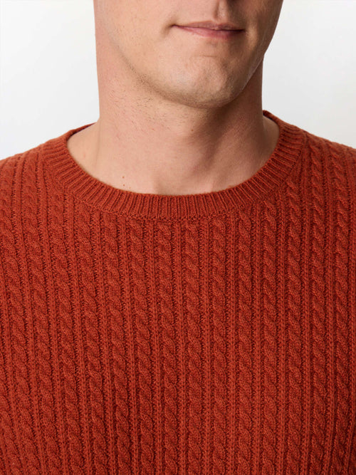 Pull col rond rouille - Father & Sons   - 4 