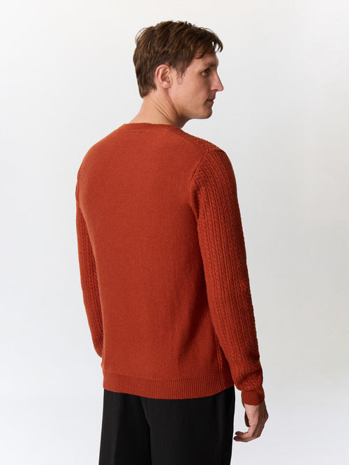 Pull col rond rouille - Father & Sons   - 2 