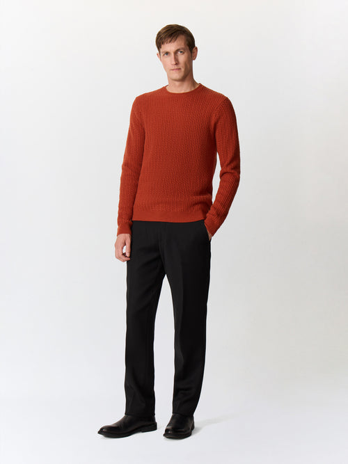 Pull col rond rouille - Father & Sons   - 3 