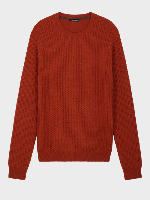 Pull col rond rouille - Father & Sons   - 5 
