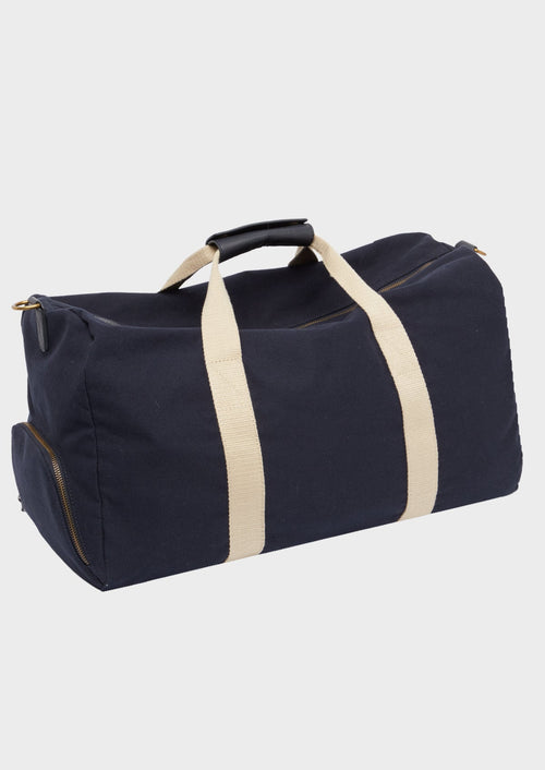 Sac 48h en coton bleu marine - 2 - Father & Sons   - 4 