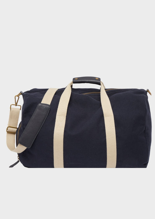 Sac 48h en coton bleu marine - 1 - Father & Sons   - 4 