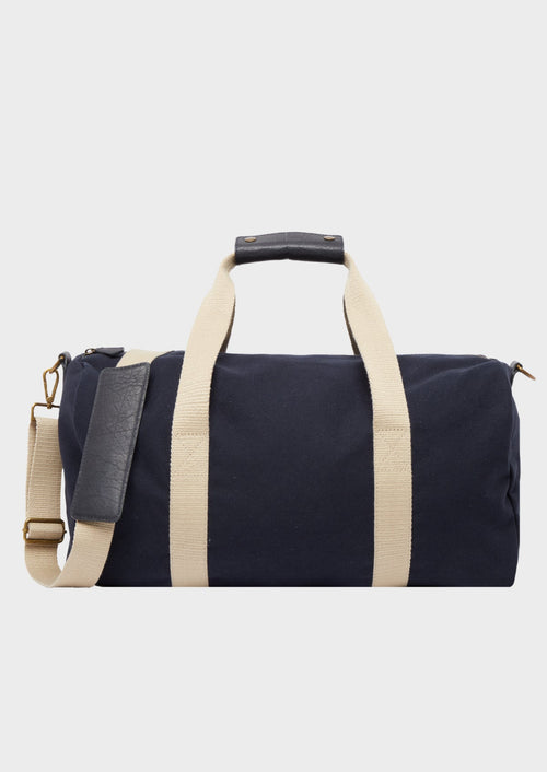 Sac bowling en coton bleu marine - 1 - Father & Sons   - 17 