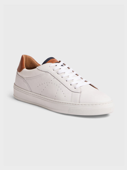 Baskets en cuir blanc - 1 - Father & Sons   - 12 