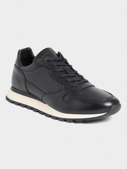 Baskets en cuir noir - 1 - Father & Sons   - 14 