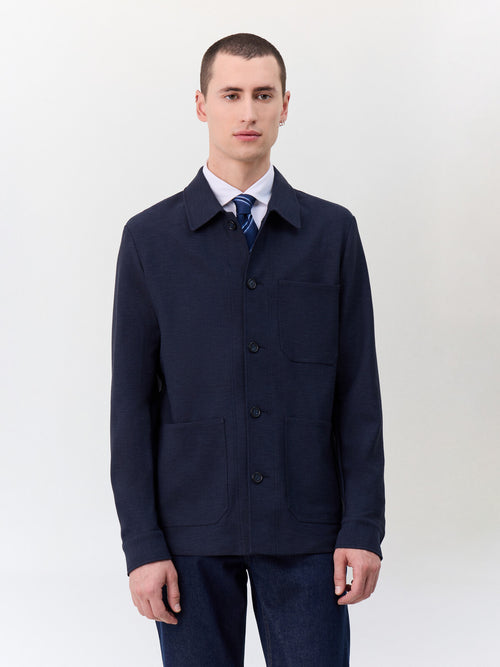 Surchemise bleu marine - Father & Sons   - 3 