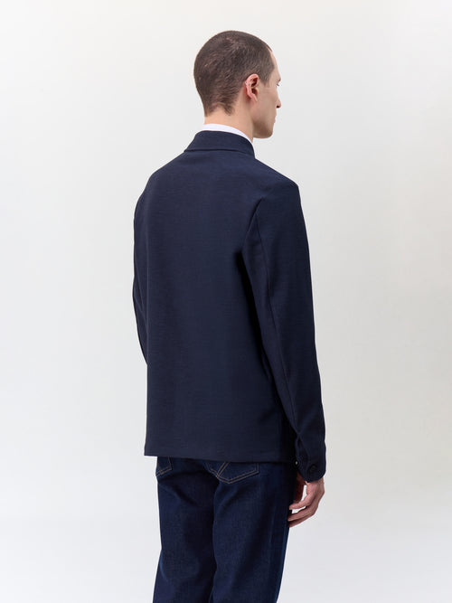 Surchemise bleu marine - 2 - Father & Sons   - 7 