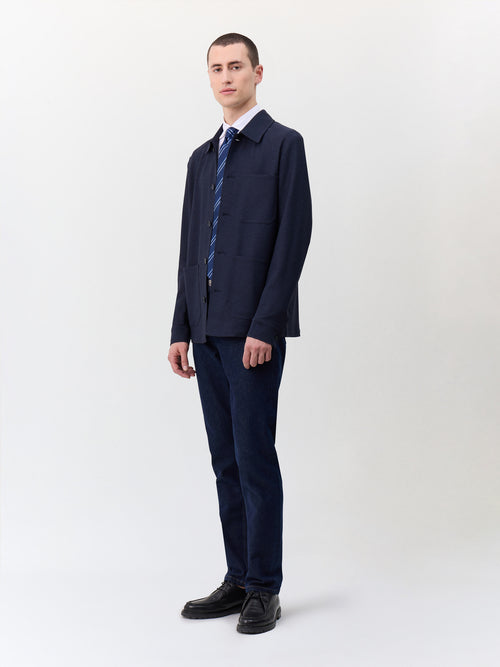 Surchemise bleu marine - Father & Sons   - 5 