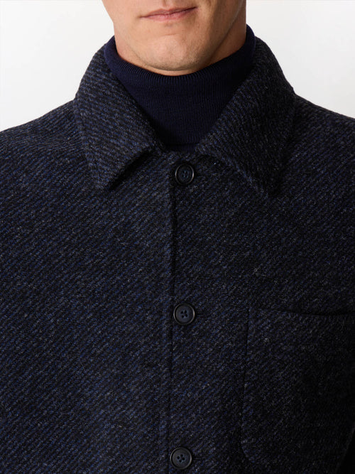Surchemise bleu indigo - Father & Sons   - 4 