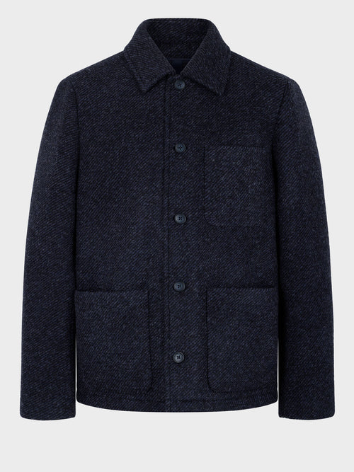 Surchemise bleu indigo - Father & Sons   - 5 