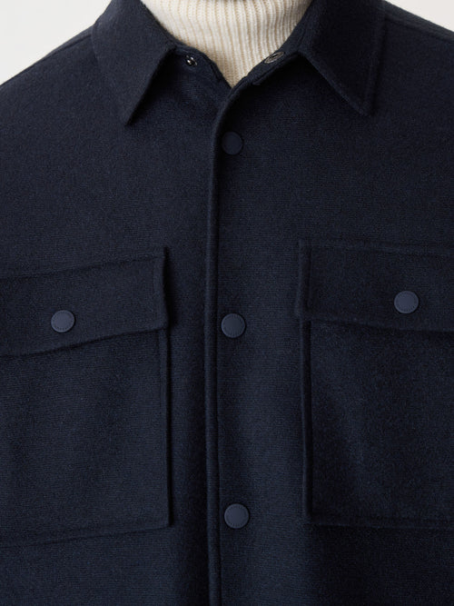 Surchemise bleu marine - Father & Sons   - 4 