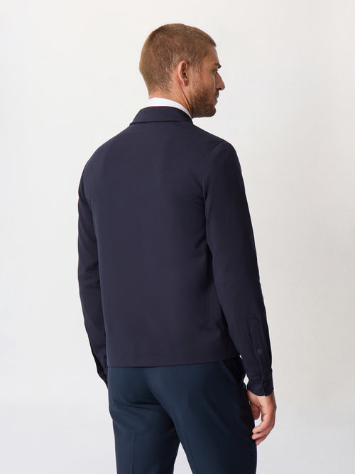 Surchemise bleu marine - 2 - Father & Sons   - 8 