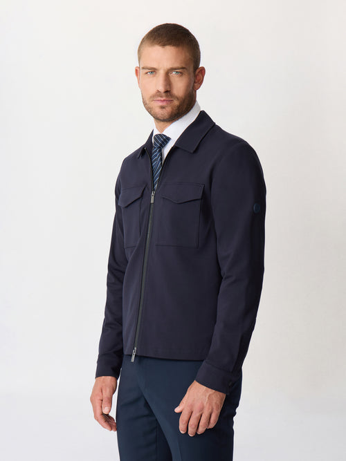 Surchemise bleu marine - 1 - Father & Sons   - 8 