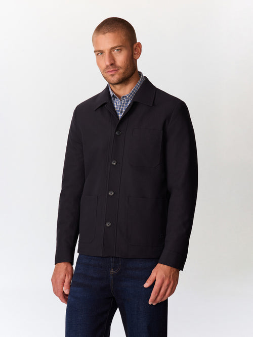 Surchemise bleu marine - Father & Sons   - 1 