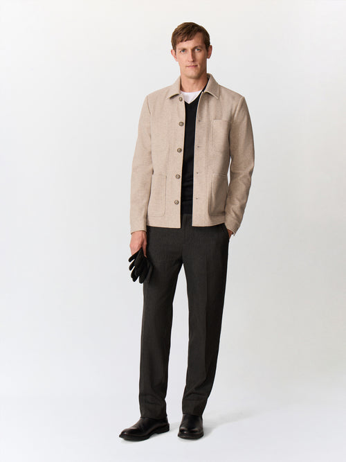 Surchemise marron clair - Father & Sons   - 1 