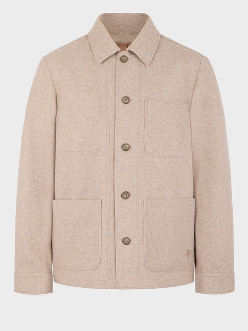 Surchemise marron clair - Father & Sons   - 5 