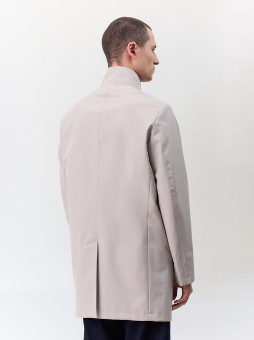 Trench droit beige à parementure amovible - 2 - Father & Sons   - 2 