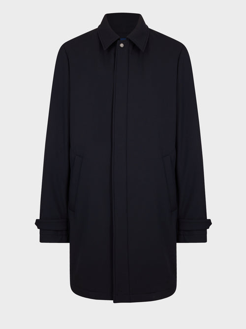 Trench droit bleu marine - Father & Sons   - 6 