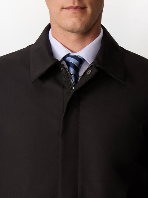 Trench droit noir - Father & Sons   - 4 