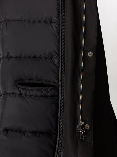 Trench droit noir - Father & Sons   - 5 