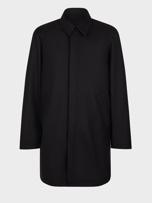 Trench droit noir - Father & Sons   - 6 