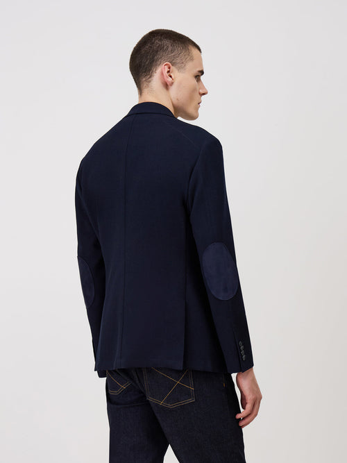 Veste Regular en laine mélangée bleu marine - 2 - Father & Sons   - 1 