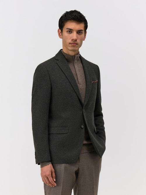 Veste Slim kaki - 1 - Father & Sons   - 5 